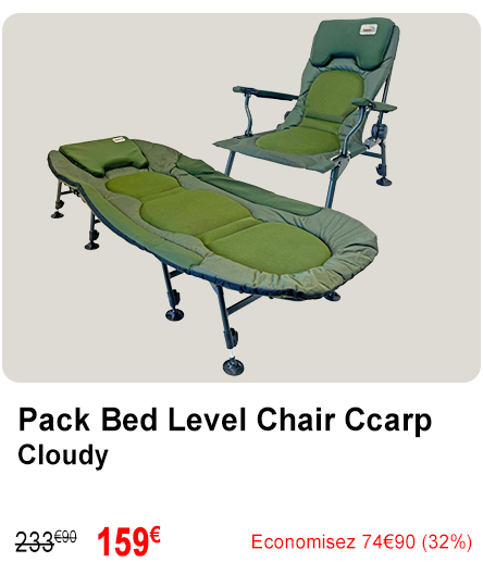 Pack Bed Level Chair Ccarp Cloudy