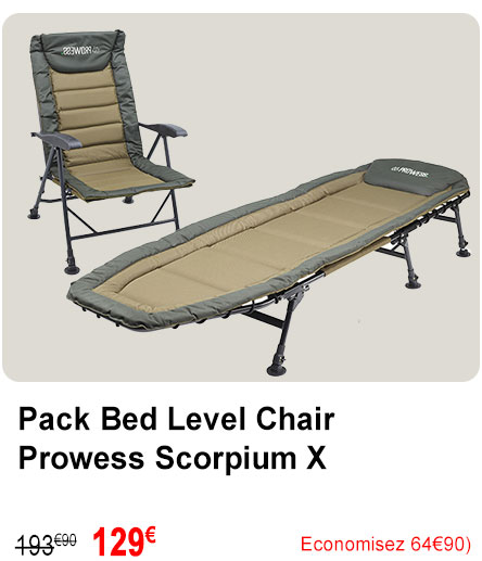 Pack Bed Level Chair Prowess Scorpium X