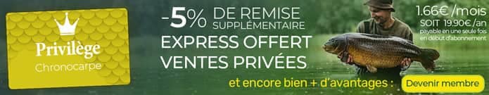 Carte Privil&egrave;ge Chronocarpe valable 1 an