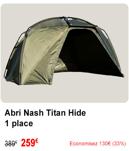 Abri Nash Titan Hide 1 place