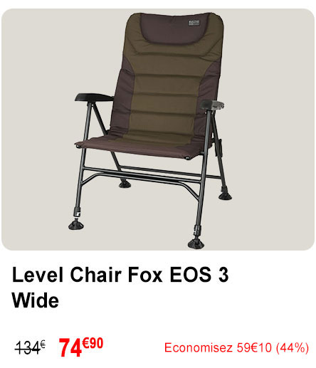 Level Chair Fox EOS 3 Wide