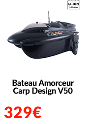 Bateau Amorceur Carp Design V50