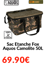 Sac Etanche Fox Aquos Camolite 50L