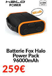 Batterie Fox Halo Power Pack 96000mAh