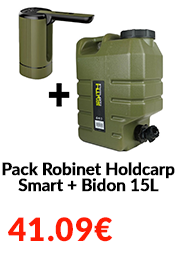 Pack Robinet Holdcarp Smart + Bidon 15L