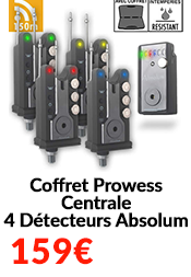 Coffret Prowess Centrale 4 Détecteurs Absolum