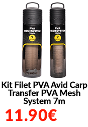 Kit Filet PVA Avid Carp Transfer PVA Mesh System 7m