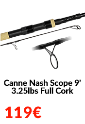 Canne Nash Scope 9' 3.25lbs Full Cork