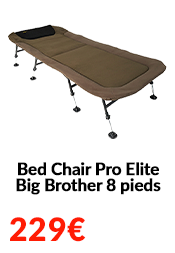 Bed Chair Pro Elite Big Brother 8 pieds