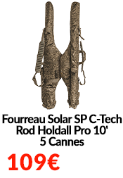 Fourreau Solar SP C-Tech Rod Holdall Pro 10' 5 Cannes