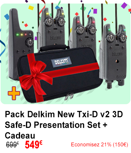 Pack Delkim New Txi-D v2 4D Safe-D Presentation Set + Cadeau