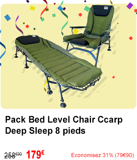 Pack Bed Level Chair Ccarp Deep Sleep 8 pieds