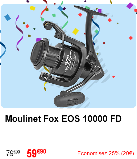 Moulinet Fox EOS 10000 FD