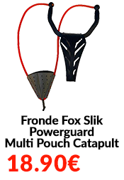 Fronde Fox Slik Powerguard Multi Pouch Catapult