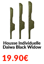 Housse Individuelle Daiwa Black Widow