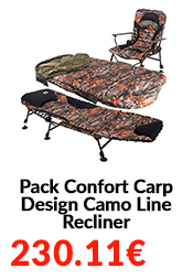 Pack Confort Carp Design Camo Line Recliner