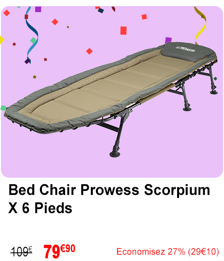 Bed Chair Prowess Scorpium X 6 Pieds
