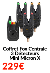 Coffret Fox Centrale 3 Détecteurs Mini Micron X