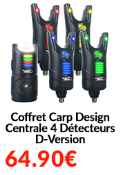 Coffret Carp Design Centrale 4 Détecteurs D-Version