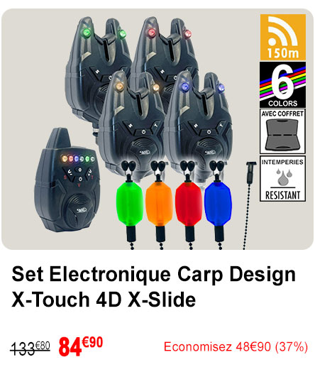 Set Electronique Carp Design X-Touch 4D X-Slide