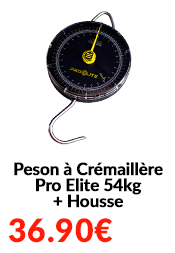 Peson à Crémaillère Pro Elite 54kg + Housse