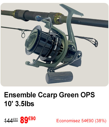 Ensemble Ccarp Green OPS 10' 3.5lbs