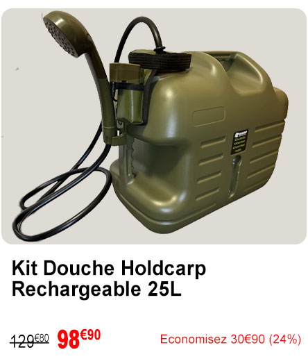 Kit Douche Holdcarp Rechargeable 25L