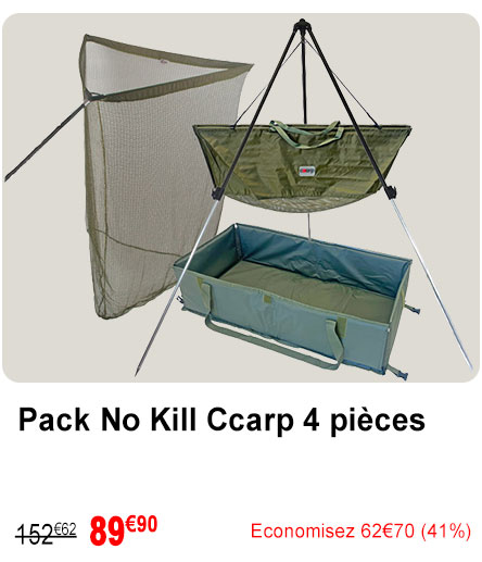 Pack No Kill Ccarp 4 pièces