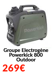 Groupe Electrogène Powerkick 800 Outdoor