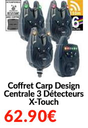 Coffret Carp Design Centrale 3 Détecteurs X-Touch