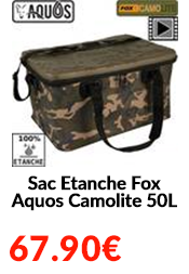 Sac Etanche Fox Aquos Camolite 50L