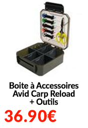 Boite à Accessoires Avid Carp Reload + Outils
