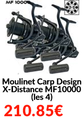 Moulinet Carp Design X-Distance MF10000 (les 4)