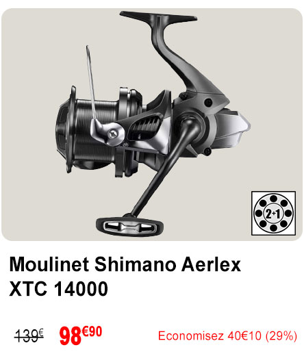 Moulinet Shimano Aerlex XTC 14000