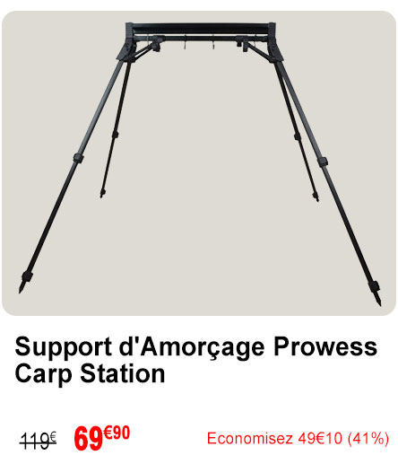 Support d'Amorçage Prowess Carp Station