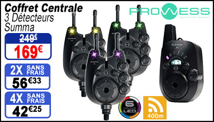 Coffret Prowess Centrale 3 Détecteurs Summa