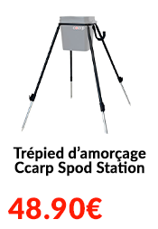 Trépied d’amorçage Ccarp Spod Station