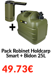 Pack Robinet Holdcarp Smart + Bidon 25L