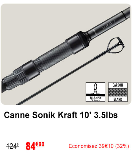 Canne Sonik Kraft 10' 3.5lbs