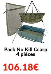 Pack No Kill Ccarp 4 pièces