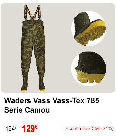 Waders Vass Vass-Tex 785 Serie Camou